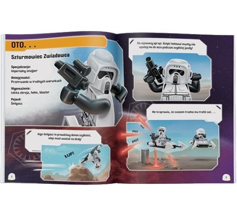 Książeczka edukacyjna LEGO® Star Wars™. Imperialny patrol LNC 6311 P1 Ameet