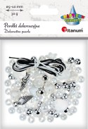 Perełki Craft-Fun Series zestaw do zrobienia biżuterii Titanum (BR230008-silver)