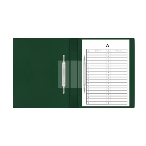 Teczka do akt osobowych A4 zielony ciemny PVC PCW Biurfol (TD-01-02)