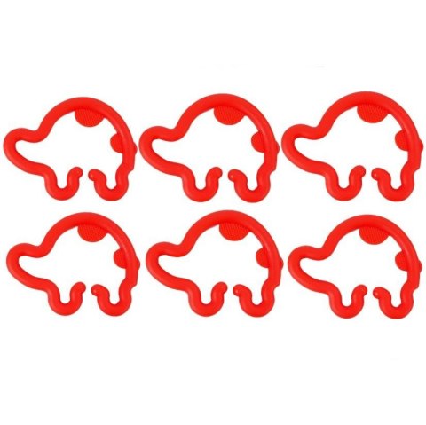 Zabawka edukacyjna Kształty Sensoryczne Zwierzątka Łańcuszek dla Niemowlaka Lean (7155)