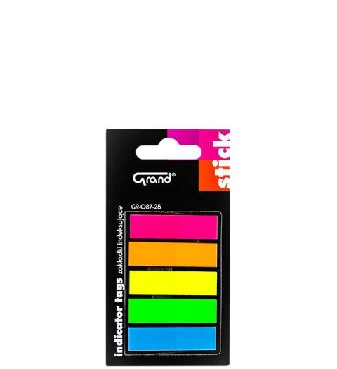 Zakładki indeksujące 25k [mm:] 45x12 Grand (150-1475)