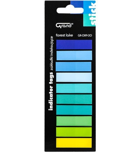 Zakładki indeksujące Forest Lake 20k [mm:] 45x11 Grand (150-1477)