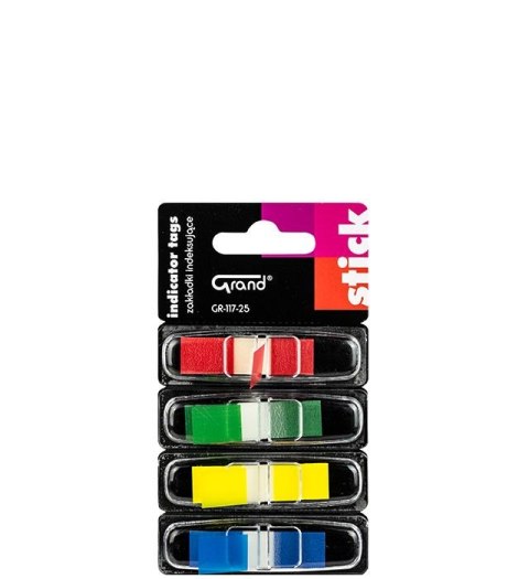 Zakładki indeksujące w podajniku 25k [mm:] 45x12 Grand (150-1479)