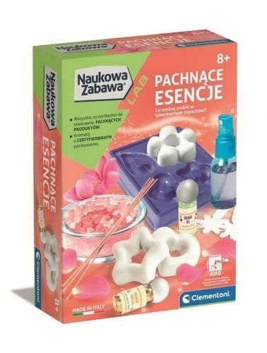 Zestaw kreatywny dla dzieci Naukowa zabawa. Pachnące esencje Clementoni (50754)