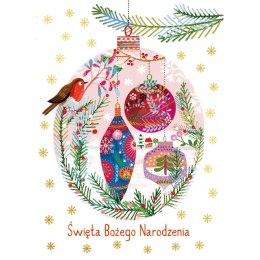 Kartka składana BN BOMBKI W KŁÓKU B6 Henry (5905701480029)