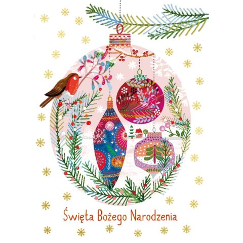 Kartka składana BN BOMBKI W KŁÓKU B6 Henry (5905701480029)