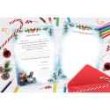 Kartka składana A4 LIST DO MIKOŁAJA MIKOŁAJ U DRZWI Henry (5905701485680)