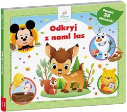 Książeczka edukacyjna Ameet Disney Maluch. Odkryj z nami las. (ok 9202)