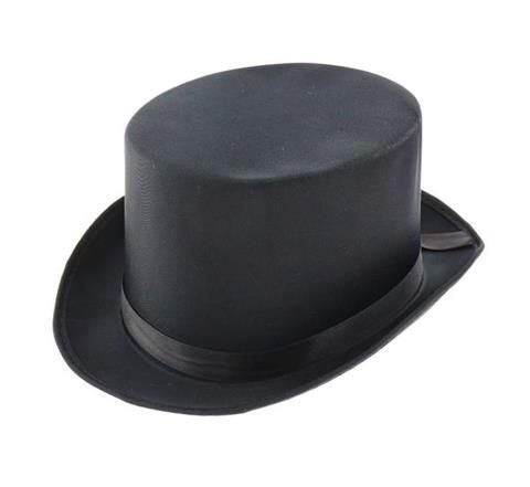 Akcesoria do kostiumów CYLINDER CZARNY GŁADKI Godan (CCNG-YH)