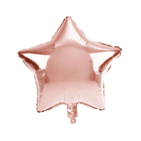 Balon foliowy gwiazda złoty róż Arpex (BLF0026ZRO)
