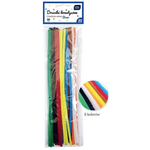 Drucik BASIC 5902277356901 kolor: mix 300mm 32 szt Interdruk (30cm 32 szt)