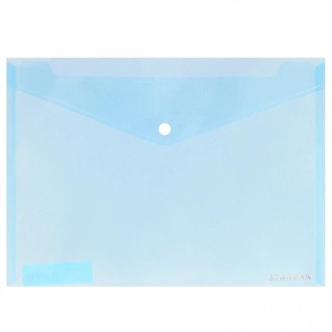 Teczka plastikowa na guzik Office A4 transparentna Starpak (449976)