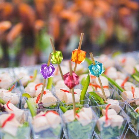 Wykałaczka do koreczków z kryształkami (24 szt.) 24 szt Arpex (KK3865F)