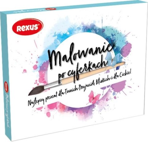 Zestaw kreatywny malowanie po cyferkach Rexus (1109924)