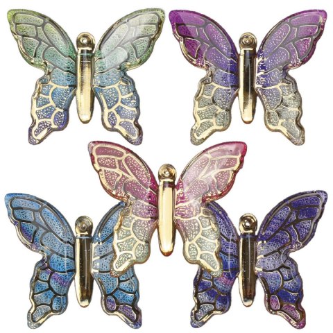 Dekoracja Craft-Fun Series Motyle plastikowe samoprzylepne Titanum (24MH0527-1)