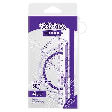 Komplet geometryczny colorino 4 el. Patio (39606PTR)