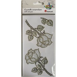 Kryształki Craft-Fun Series róże złote Titanum (24MH03208)