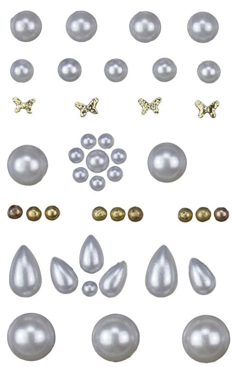 Kryształki Craft-Fun Series perełki mix Titanum (24MH0324)