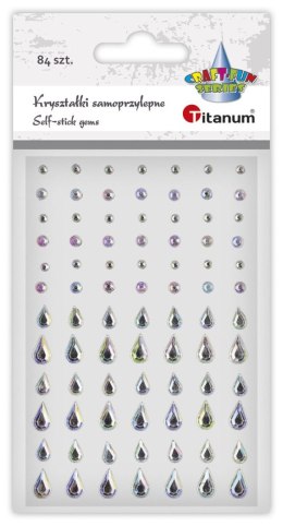 Kryształki Craft-Fun Series srebrne Titanum (24SL0340)