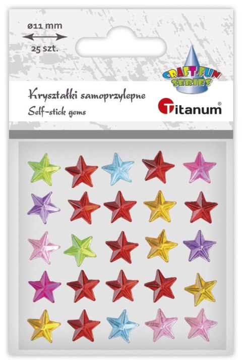 Kryształki Craft-Fun Series gwiazdki mix Titanum (24SL0397)