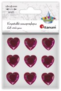 Kryształki Craft-Fun Series serca fuksja Titanum (24sl03138)