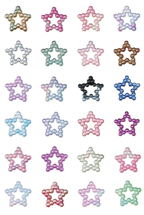 Kryształki Craft-Fun Series gwiazdki mix Titanum (24MH0316)