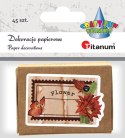 Ozdoba papierowa Craft-Fun Series etykiety w pudełku Titanum (24XQ0501-18)