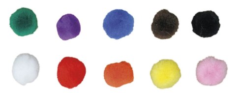 Pompony Craft-Fun Series akrylowe mix 80 szt Titanum (20TH1020-11)