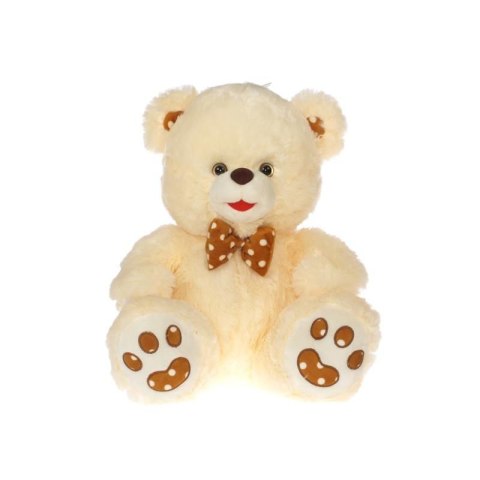 Pluszak miś kremowy z kokardą [mm:] 350 Deef (03463)