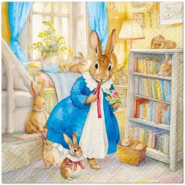 Serwetki Lunch Cozy Home mix nadruk bibuła [mm:] 330x330 Paw (SDL146500)