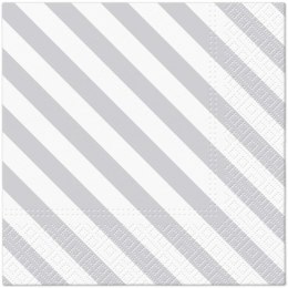 Serwetki TaT Silver Lines mix bibuła [mm:] 330x330 Paw (TL126908)