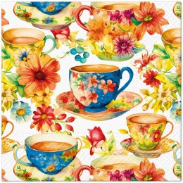 Serwetki TaT Summer Tea mix bibuła [mm:] 330x330 Paw (TL126300)