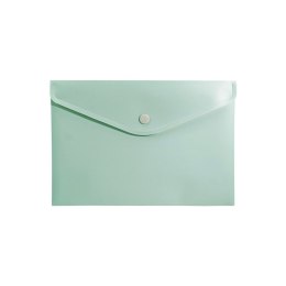 Teczka plastikowa na guzik MORANDI A5 zielony Biurfol (TKM-A5-03)