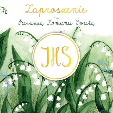 Zaproszenie KW Komunia KONWALIE Henry (5905701485499)