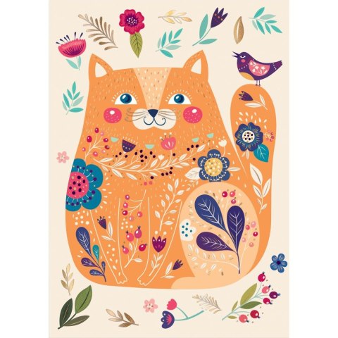 Kartka składana KARNET B8 rudy Henry (5905701484294)