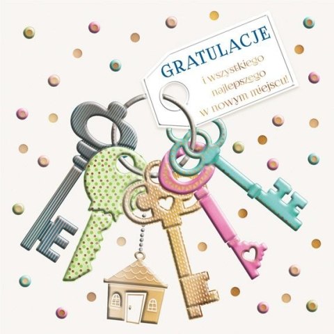 Kartka składana Karnet A5 DOM-KLUCZE A5 Henry (5905701484409)