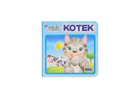 Książeczka edukacyjna bajeczki z zagrody. kotek Niko