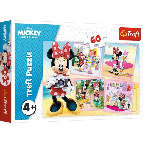 Puzzle Minnie Urocza Minnie 60 el. Trefl (17360)