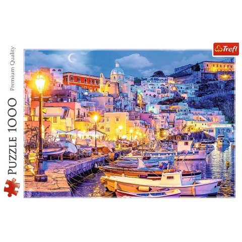 Puzzle Wyspa Procida nocą, Włochy 1000 el. Trefl (10794)