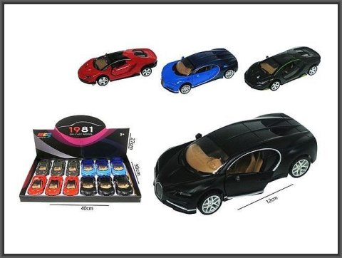 Samochód sportowy 12cm, światło i dźwięk Hipo (HXBL04)