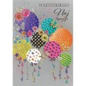Kartka składana JASKRAWE BALONY A5 Henry (5907465663052)