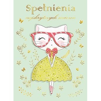 Kartka składana KARNET B6 2 BIBLIOTEKARKA B6 Henry (5905701483198)