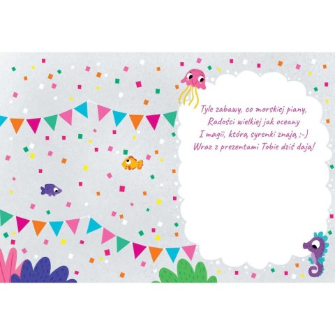 Kartka składana KARNET B6 5 SYRENKA B6 Henry (5905701485291)