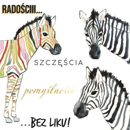 Kartka składana C5 KARNET HS ZEBRY Henry (5907465665872)