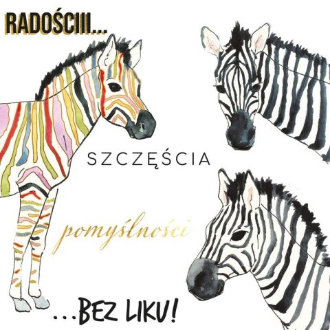 Kartka składana C5 KARNET HS ZEBRY Henry (5907465665872)