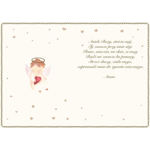 Kartka składana Karnet A5 CHRZEST ANIOŁKI A5 Henry (5905701487240)