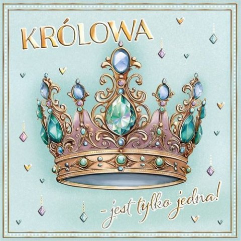 Kartka składana kw Karnet KW KORONA II Henry (5905701488124)