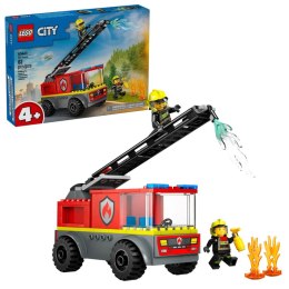 Klocki konstrukcyjne City Wóz strażacki z drabiną Lego (60463)