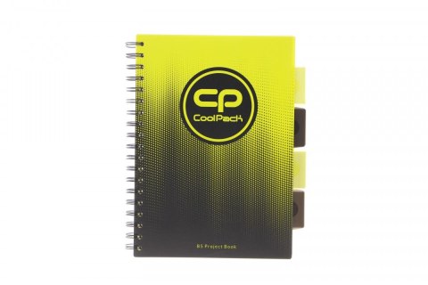 Kołozeszyt (kołonotatnik) B5 CoolPack lEMON 200k. krata Patio (04798CP)