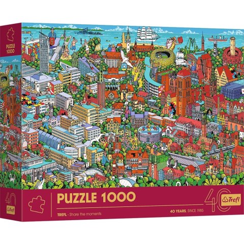 Puzzle Disney 1000 Jubileusz-Trójmiasto 1000 el. Trefl (10924)